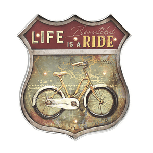 Muebles Santa Ana - Letrero Vintage Led Life Is A Ride
