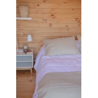 Purolino - Fundas De Almohadas King De Lino