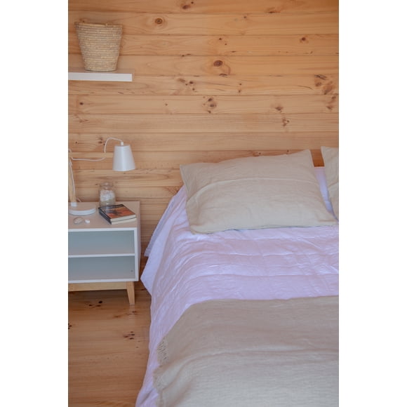 Fundas de almohadas standard de lino