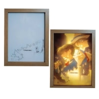 Lelumania - Cuadro Led De Conan Y Magic Kaito 23X18Cm