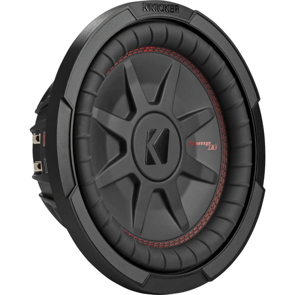 Subwoofer KICKER CompRT 48CWRT102 de 10'' doble de 2 ohms, 400 W