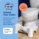 thumbnail image 3 of Taburete para inodoro Squatty Potty Original 2.0 Base 7 blanco, 3 of 8