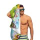 thumbnail image 5 of Om Nom Toalla de playa de secado rápido con diseño temático, regalo para mujeres y niñas, ideal para cumpleaños, fans, amantes de la música, uso en la playa o al aire libre, 78 × 150 cm, 5 of 6