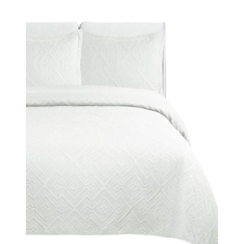 Genérico - Quilt De Verano Dos Plazas Unicolor Fresco E3