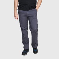 Jayson - Pantalón Cargo Gabardina Hombre Gris Oscuro 40