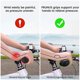 thumbnail image 5 of Empuñaduras de manillar de bicicleta PRUNUS Rubber Comfort Ergonomic, 5 of 7