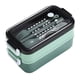 thumbnail image 1 of Solución Para Cajas De Almuerzo Bento Box Con Lazo De Sopa Con Utensilios De Almacenamiento De Alimentos Verde, 1 of 5
