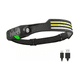 thumbnail image 1 of Linterna Frontal Led 1000lm Con Sensor De Movimiento Linterna Negra Luz Blanca, 1 of 3