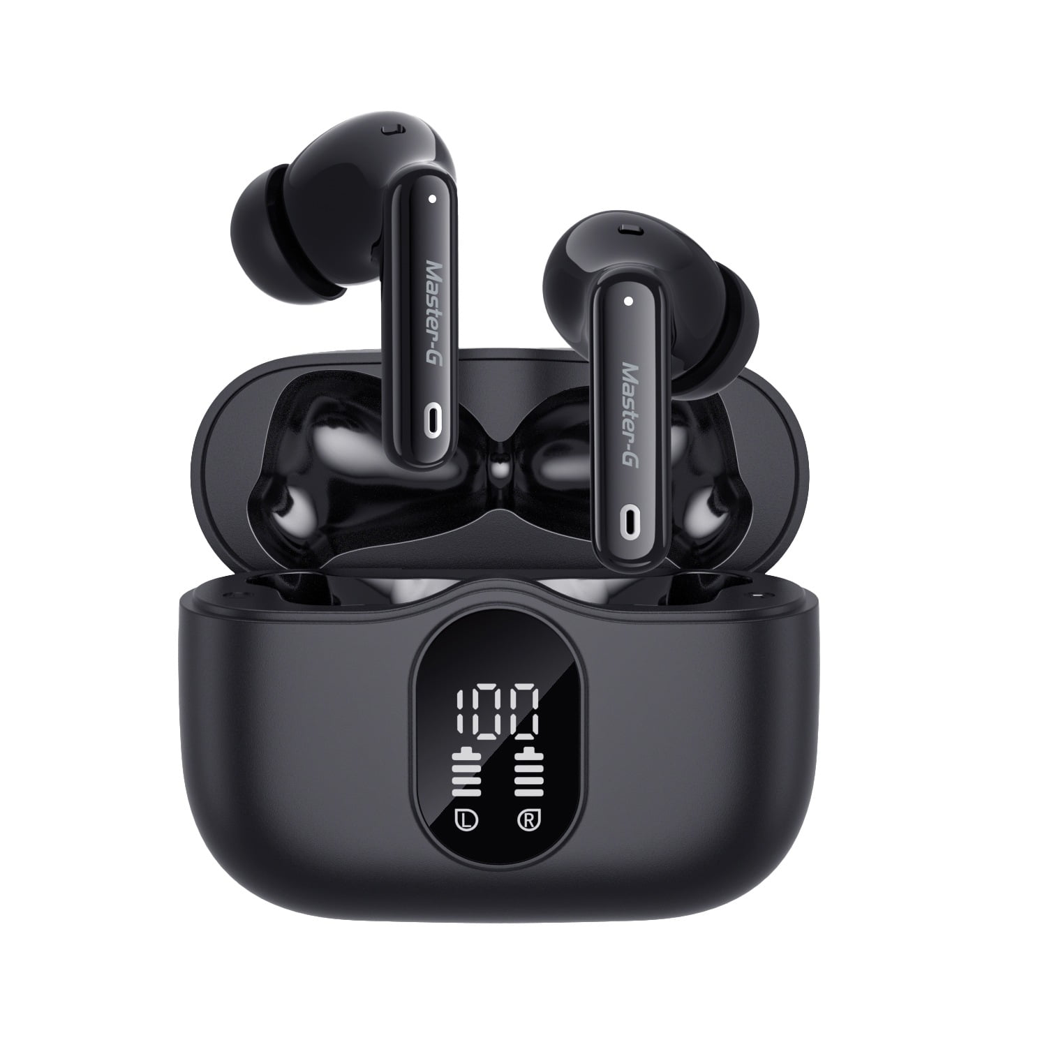 Master-g - Audífonos Bluetooth In Ear Tws Anc Game Mode Mgbuds32b
