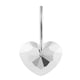 thumbnail image 5 of Ganchos para cortinas de ducha Actpe decorativos en forma de corazón de cristal, 5 of 9