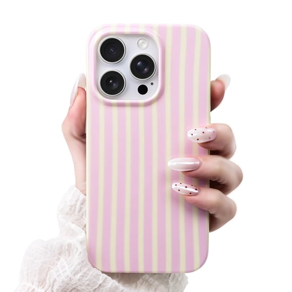 Funda SleekCover para iPhone 15 Pro Max 6.7" Rosa/Amarilla
