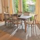 thumbnail image 3 of Juego Comedor Nottingham 6 Sillas Café - Walnut, 3 of 8