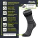 thumbnail image 5 of Calcetines de lana Alvada Warm Thermal para invierno Charcoal SM, 5 of 6