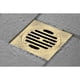 thumbnail image 2 of Desagüe de ducha Kingston Brass Symmetric 4 Brass Cuadrado, 2 of 4