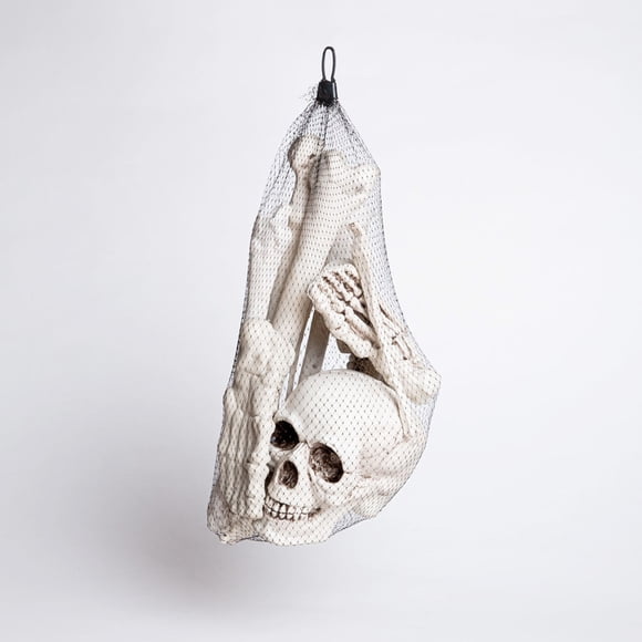 Bolsa 8 Huesos Decorativos de Plástico Halloween - Frank & Mortis