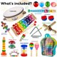 thumbnail image 2 of Set Musical Infantil INLAIER de 18 Piezas de Madera con Mochila, 3 Años, 2 of 3
