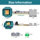 thumbnail image 5 of Convertidor reductor QSDXNYDC de 18 V a 12 V, 15 A, 180 W para Makita, 5 of 6