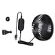thumbnail image 1 of Ventilador USB Portátil Para Reposacabezas De Coche, Asiento Trasero, 12 V/24 V, Para Camión, Casa, Furgoneta, Color Negro, 1 of 5