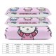 thumbnail image 5 of Hello Kitty Sweet Kaiju Pastel Comforter Twin SizeComforter Set for Kids Girls3Pcs Bedding Set Printed Comforter with 2 PillowcasesDown AlternativeSoft and Lightweight Bed Sheets, 5 of 5
