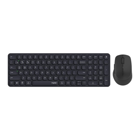 Teclado y Ratón Rapoo E9310M Inalámbricos Compactos de 99 Teclas