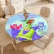 thumbnail image 4 of PJ Masks: Héroes en pijamas-theme Fitted Round Tablecloths Elastic Edged Table Covers Waterproof Table Cloth for Kitchen Holiday Party Tables Decor 120cm, 4 of 6