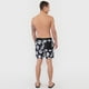 thumbnail image 3 of Traje de Baño Hombre Full Print Negro Flores Corona, 3 of 5