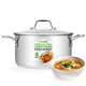 thumbnail image 1 of Olla Grande NutriChef NCSP6 5.7L Acero Inoxidable con Tapa, 1 of 7
