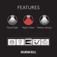 thumbnail image 4 of Duracell Manos Libres 250 Lúmenes 3 Modos +3Aaa, 4 of 5