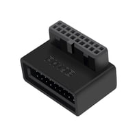 Magideal - Multipropósito Usb 3 0 19 20 Pin Extensión A Extensor De Placa Base Conector Usb3 0 Adaptador Convertidor Para Notebook Suministros Para A