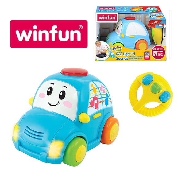 Auto Didáctico Radio Control Infantil con Funciones