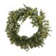 thumbnail image 5 of Guirnalda De Hojas Verdes De 16 Pulgadas, Guirnalda Verde Redonda Para Patio, Puerta Delantera, Fiesta, Estilo A, 5 of 5
