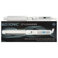 Plancha Rotatoria Bio Ionic Stylewinder Pro 1.25 Pulgadas Blanco Mujer