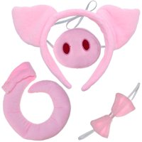 Set De Accesorios De Disfraz Skeleteen Pig Para Bebés Y Niños