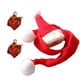 thumbnail image 5 of Mini Accesorios Para Muñecas, Conjunto De Bufanda Navideña, Accesorios DIY Para Bufanda Roja A Escala 1:12, 5 of 5