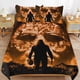 thumbnail image 1 of Michael Myers Halloween Duvet Cover Set 3 Piece Bedding Set Double Sided Printing Decorative Comforter Cover Set, 1 of 5
