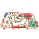 thumbnail image 1 of Set de Tren de Madera Qilay Deluxe para Niños de 140 Piezas, 1 of 8