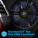 thumbnail image 3 of Altavoz Pyle para coche, subwoofer de 6,5 pulgadas, 150 W, 4 ohmios, negro/azul, 3 of 7
