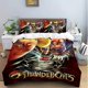 thumbnail image 1 of Cartoon Cool T-ThunderCats Hot Printed Pattern Suitable Suitable for Home Bedrooms Guest Rooms, 1 of 5