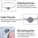 thumbnail image 3 of Pulsera KUNSIR Plata 925 Cadena Serpiente Ojo Azul, 3 of 3