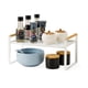 thumbnail image 1 of Repisa Organizador Multiuso Cocina Acero Madera 34cm Color Blanco., 1 of 8