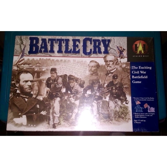 Juego de mesa Avalon Hill Battle Cry 2000 Guerra Civil