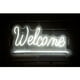thumbnail image 1 of Letrero estilo Neón Welcome con usb, 1 of 2