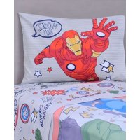 Juego Sábanass Infantil Avenger Plaza Y Media Mashini