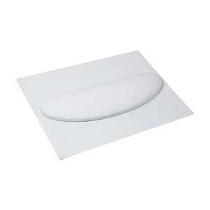 Ioensy - Juego De Almohada Y Tapete Para Manos Para Uñas, Tapete Reutilizable, Cojín De Mano Para Escritorio, Para El Hogar, Color Blanco