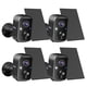thumbnail image 1 of Cámaras de seguridad Hiseeu, 4 unidades, alimentadas por energía solar, 4 MP, WiFi, exteriores, 1 of 8