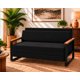 thumbnail image 1 of Futon Metalico Folk 1.5 plaza "Negro", 1 of 3