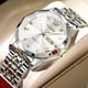 thumbnail image 2 of Reloj Hombre Acero Inoxidable Diamantes Fecha, 2 of 3
