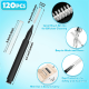 thumbnail image 2 of Xiao Hua Cepillo interdental de 120 Pzas, Cepillo de Limpieza para Brackets, Herramienta de Limpieza Dental Cepillo interdental en Espiral, Cepillo interdental Desechable Cepillo para Pestañas, Negro, 2 of 4