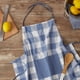 thumbnail image 4 of Delantal DII Buffalo Check Classic Farmhouse azul stonewash, 4 of 8