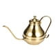 thumbnail image 5 of Hervidor De Café Por Goteo Para Exteriores, Cafetera De Goteo Para Interiores, Tetera De Cuello De Cisne Dorada, 5 of 5